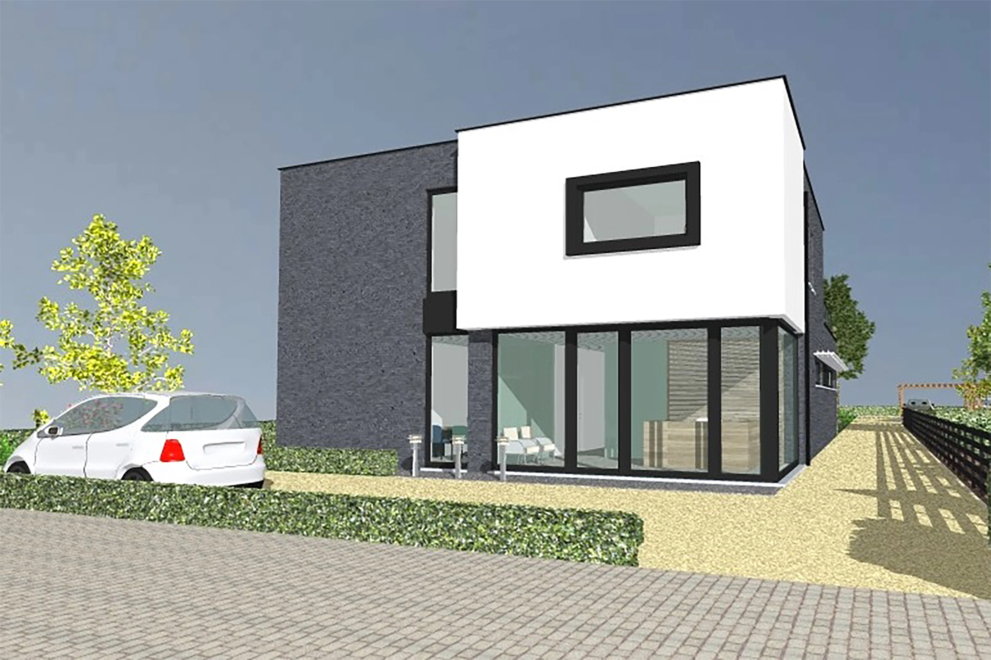 Crelan is een nieuwbouwproject dat in 2016 werd voltooid in Hechtel.